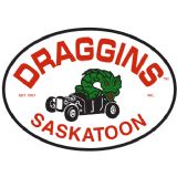 Draggins Rod & Customs Car Club logo