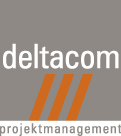 deltacom projektmanagement GmbH logo