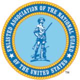 Enlisted Association of the National Guard of the United States (EANGUS) logo