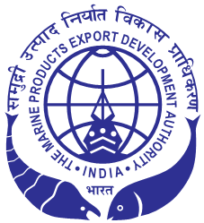 The Marine Products Export Development Authority (MPEDA) logo