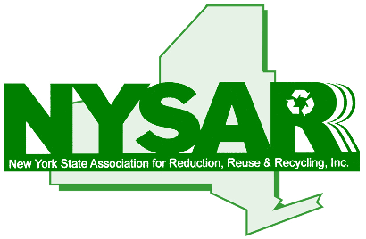 NYSAR3 - New York State Association for Reduction, Reuse and Recycling logo