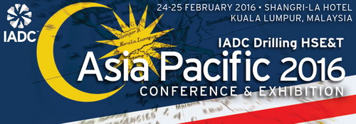 IADC Drilling HSE&T Asia Pacific 2016