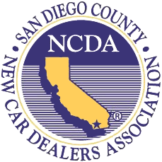 New Car Dealers Association San Diego County (NCDA) logo