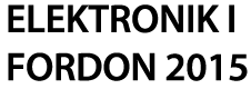 Elektronik i fordon 2015