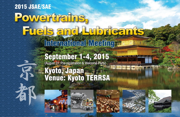 JSAE/SAE Powertrains, Fuels & Lubricants Meeting 2015
