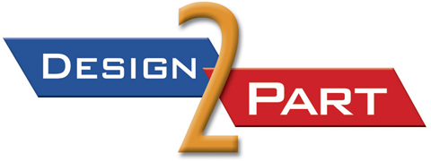 Design 2 Part Company logo