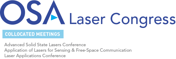 OSA Laser Congress 2018
