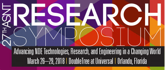 ASNT Research Symposium 2018