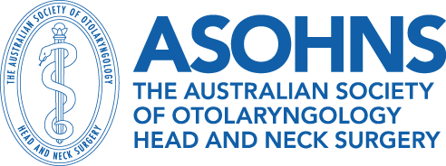 The Australian Society of Otolaryngology Head & Neck Surgery Ltd (ASOHNS) logo