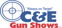 C & E Gun Shows logo