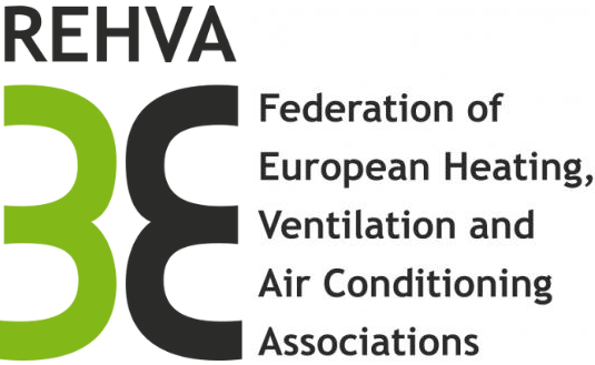 REHVA - Federation of European Heating, Ventilation and Air Conditioning logo