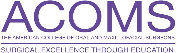 American College of Oral and Maxillofacial Surgeons (ACOMS) logo