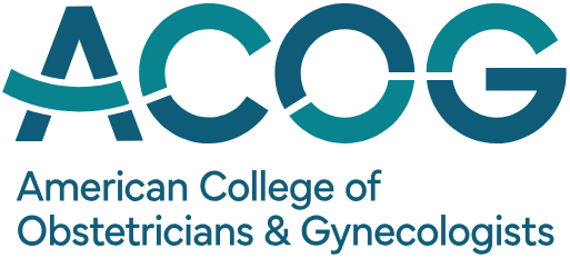 American College of Obstetricians & Gynecologists (ACOG) logo