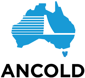 Australian National Committee on Large Dams Incorporated (ANCOLD Inc) logo