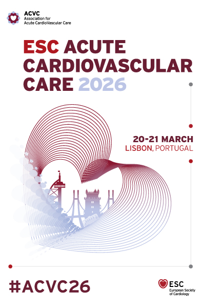 ESC Acute CardioVascular Care 2026