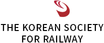 The Korean Society for Railway (KSR) logo